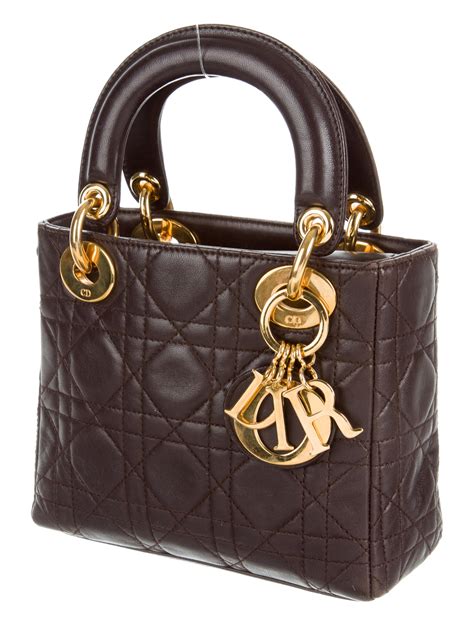 dior lady bag mini|small lady dior bag price.